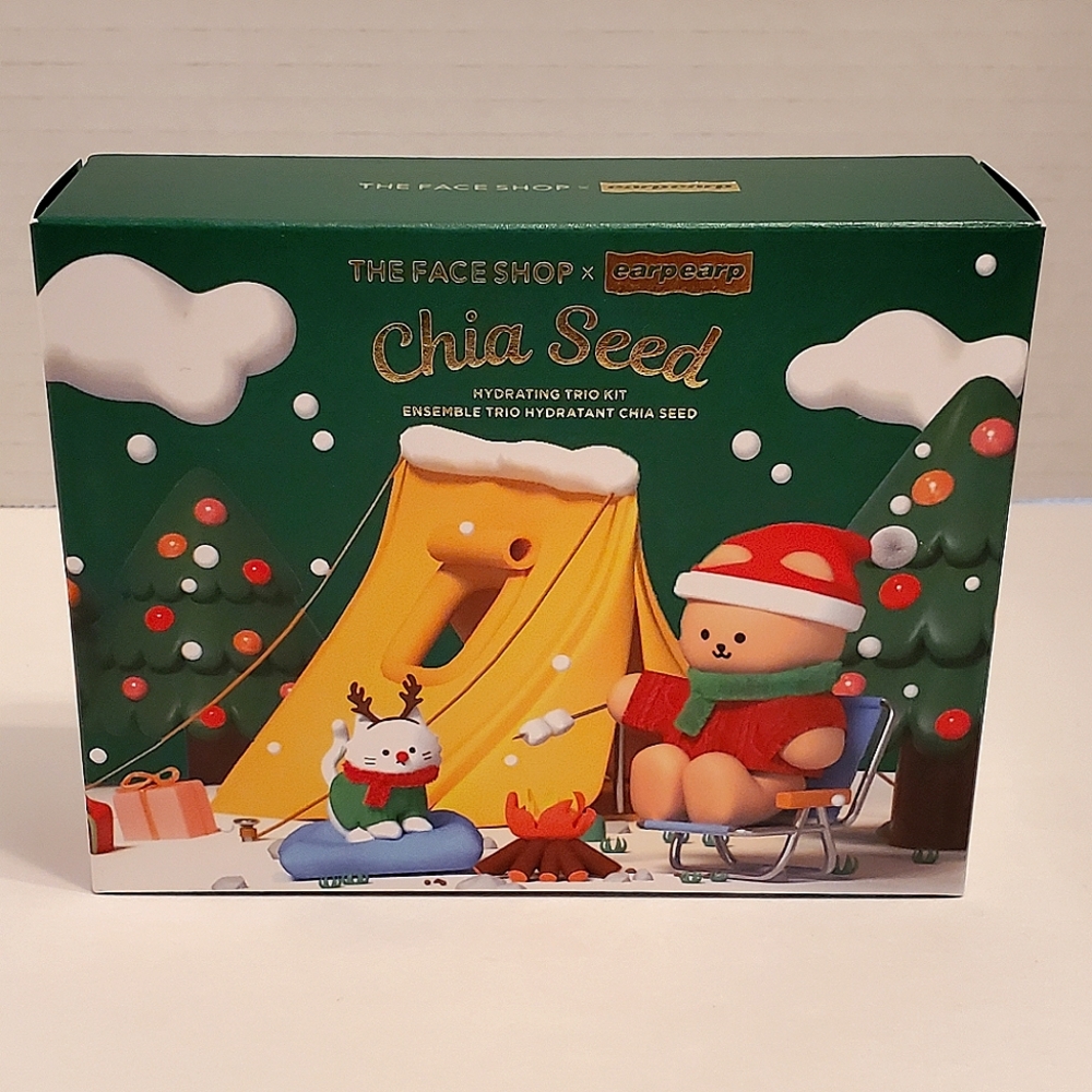🎄The Face Shop Chia Seed Hydrating Trio Kit